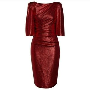 Eliza J Size 8 - Red - Cocktail Formal Dress